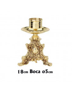 Candelabro Bronce 18Cm...