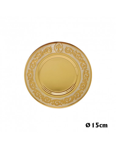 Copon Metal Dorado Grabado A Mano...