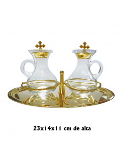 Vinajera Cristal Bandeja...