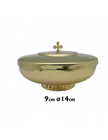 Copon Patena Con Base 14X9cm Dorado Y...