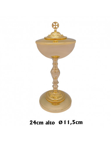 Copon Metal Nudo Alto Pie Con Aristas...