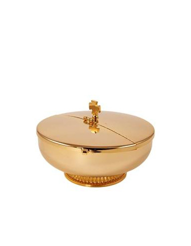Copon Patena Dorado 16 cm con Tapa...