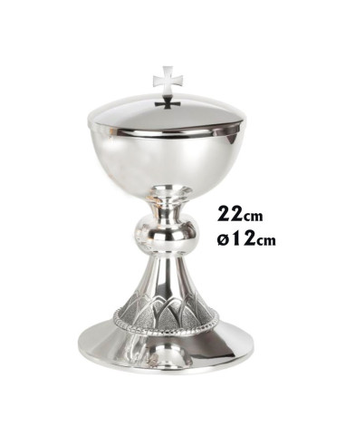 Copon Metal Plateado Cincelado Copa...