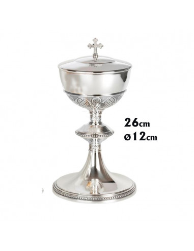 Copon Metal Plateado Gotico Cincelado...