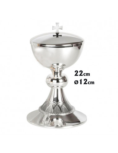 Copon Metal Plateado Cincelado Copa...