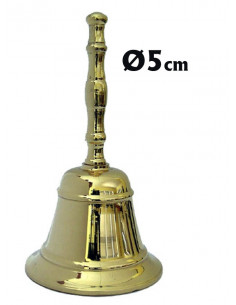 Campana Bronce 5Cm Dorada...
