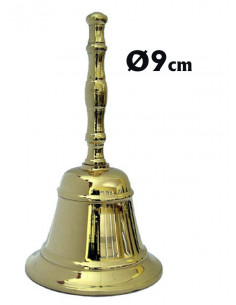 Campana Bronce 9Cm Dorada...