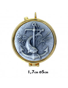 Portaviatico Relieve Ancla...