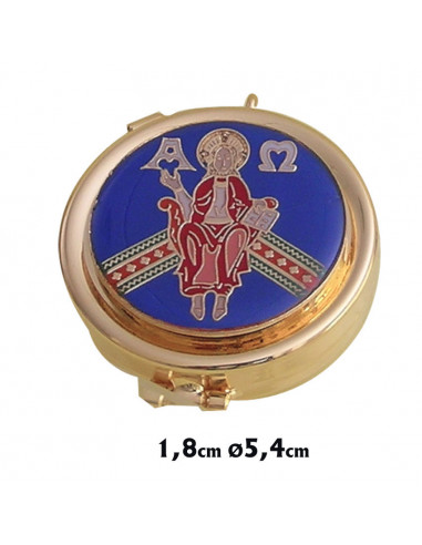 Crismera 1 Vaso Dorado Con Estuche