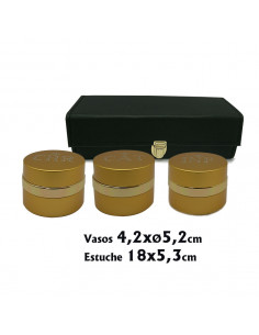 Crismera 3 Vasos Aluminio...