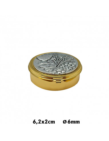 Portaviatico Caja Dorada Placa...