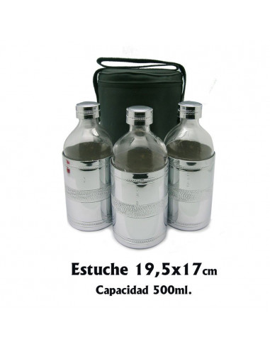 Portaoleos Tres Botellas 500Ml Con...