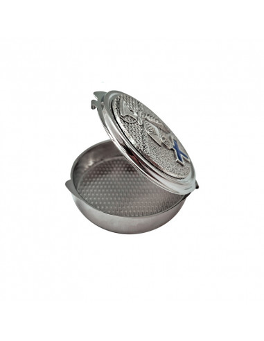 Portaviatico Caja Niquel Rodio Placa...