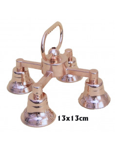 Carrillon 4 Campanas Metal...