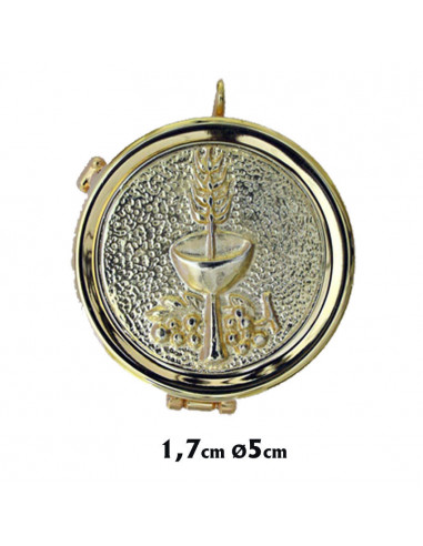 Portaviatico Dorado Relieve Espiga Y...