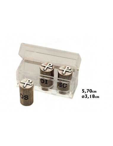 Crismera Simple Metal Mediana Larga N550