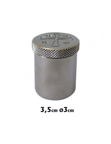 Crismera Juego De Tres Plateada Y...