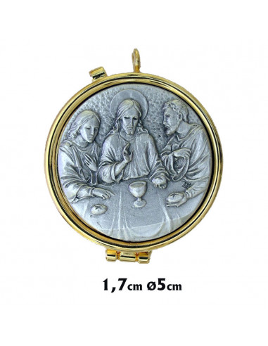 Portaviatico Relieve Santa Cena