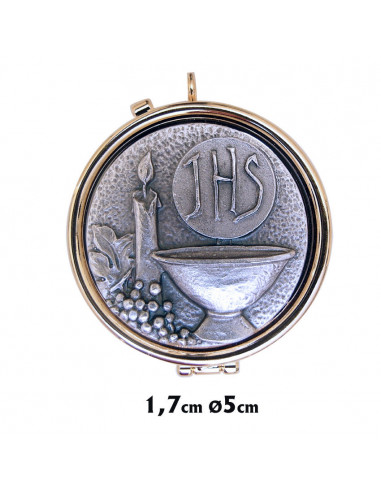 Portaviatico Relieve Uvas Y Vela