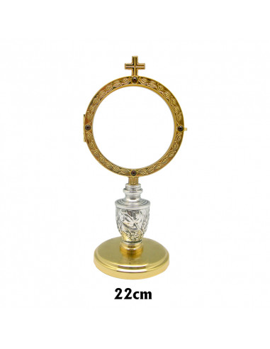 Custodia Dorada Sencilla 18cm Pie...