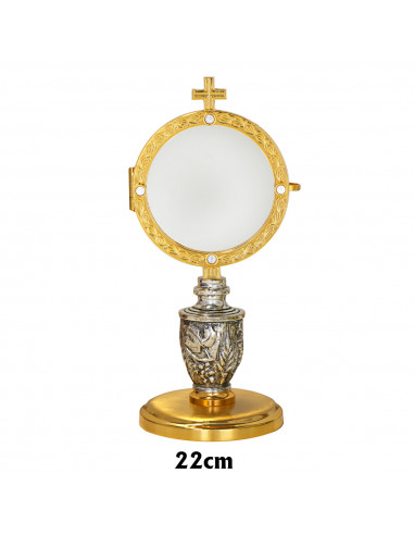 Custodia Dorada Sencilla 18Cm Pie...