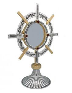 Custodia Plateada Bicolor...