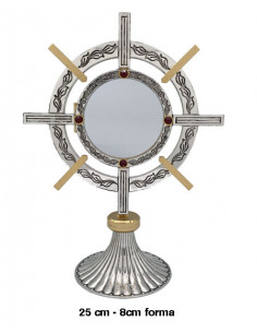 Custodia Plateada Bicolor...