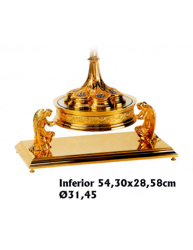 Tabor 2 Angeles Adoracion Metal Dorado N792
