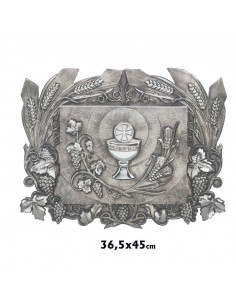 Sagrario Metal Plateado N4061