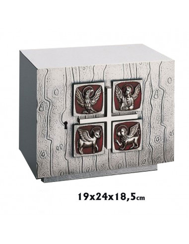 Sagrario Metal Plateado N4061
