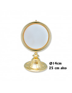 Custodia Metal Dorada Pie...