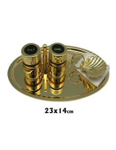 Portaviatico Dorado Esmalte...