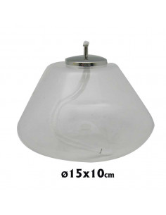 Lampara Cristal Rojo 10X7cm...