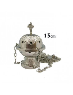 Incensario Metal Niquelado...