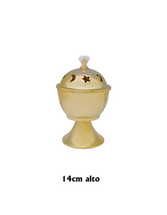 Incensario Dorado 14X8cm...