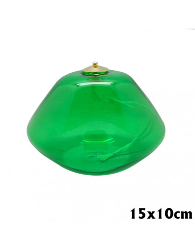 Incensario Niquelado Triangular Altura 11cm