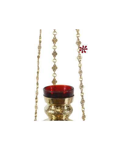 Lampara Colgar Techo Mediana Vaso...