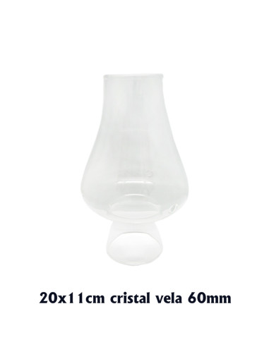 Antiviento Cristal Vela 60Mm Tipo...