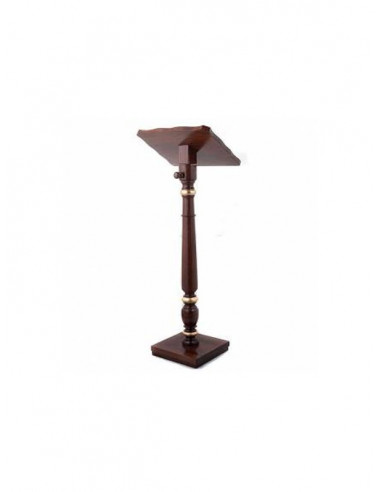 Atril Sede Madera Alto Columna...