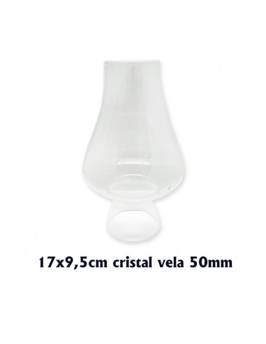 Antiviento Cristal Vela 50Mm Tipo...