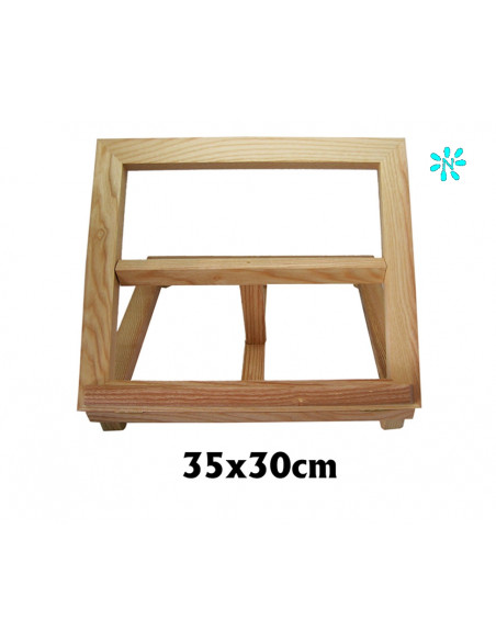 Atril Madera 30X35cm Tono Natural