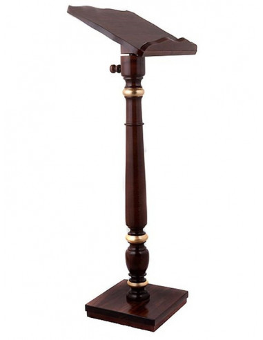 Atril Sede Madera Alto Columna...