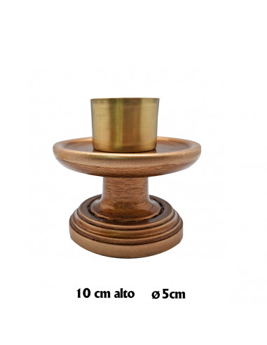 Candelabro Madera Mesa Sencillos...