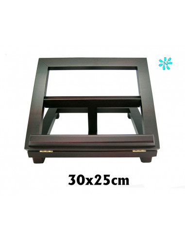 Atril Madera 25x30cm Tono Oscuro