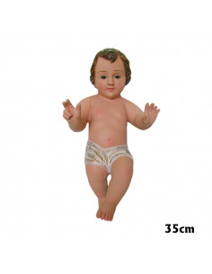 Niño Jesús Esc 30Cm Ojos...