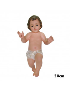 Niño Jesús Esc 50Cm Ojos...