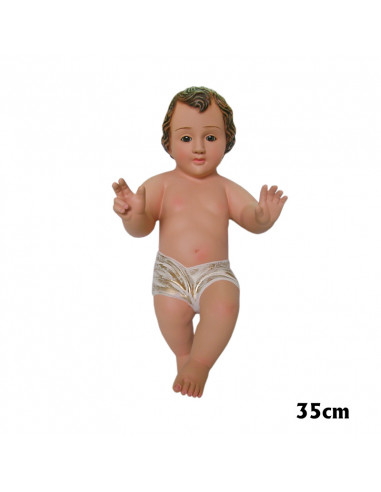 Niño Jesús Esc 50Cm Ojos Cristal