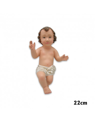 Niño Jesús Esc 22Cm Ojos Pintados
