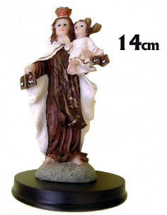 Virgen Carmen Mar 14Cm