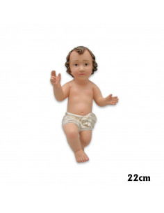 Niño Jesús Esc 20Cm Ojos...